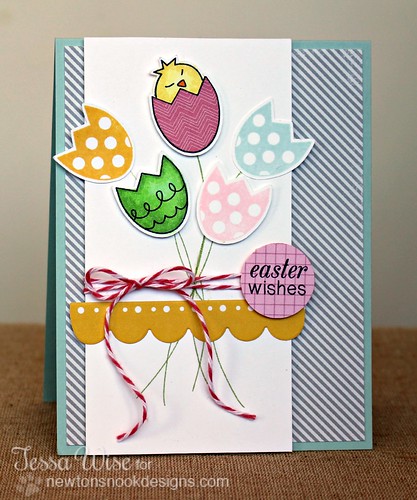 Easter Flowers Card 1