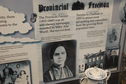 19th Century abolitionist Mary Ann Shadd who founded the Provincial Freeman newspaper in Toronto, Canada in 1853. She relocated the publication to Chatham in 1855 to enhance sales and advertising. by Pan-African News Wire File Photos