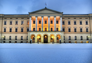 the royal palace in oslo