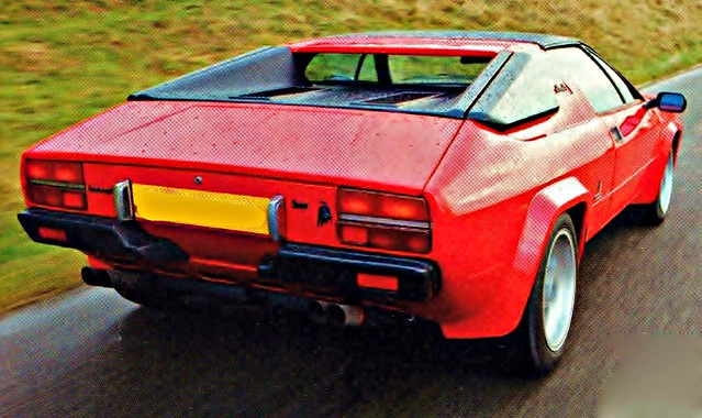 The Lamborghini Silhouette P300 was a twodoor twoseat midengined 