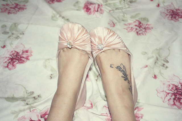 tattooed feet Tattoo The Used and I've been asked a lot where i got these