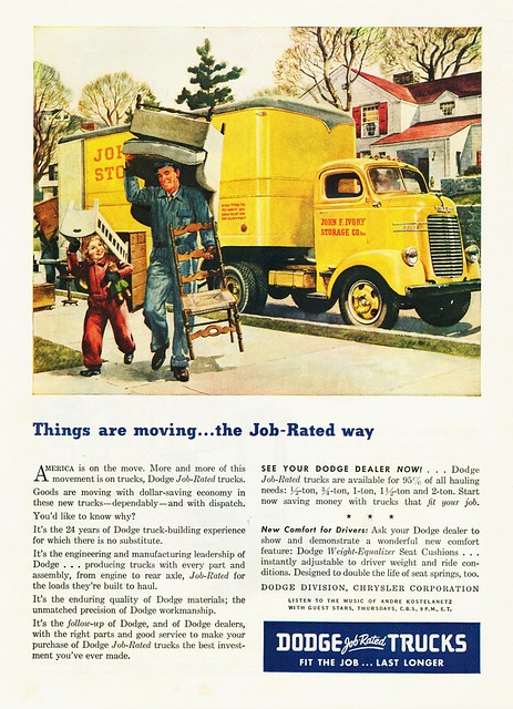 1946 Dodge COE Moving Van