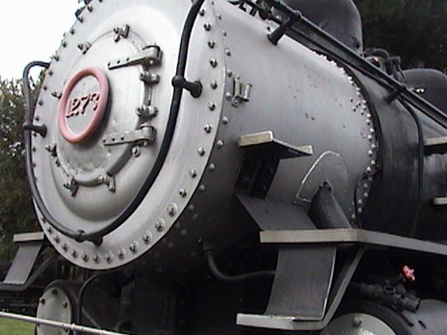 Southern Pacific locomotive No. #1273, Smoke Box face at Travel Town, Griffith Park, Los Angeles, California, 2010.03.21, 16:34