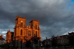 L’église Notre Dame à Vitry-le-François - sunset