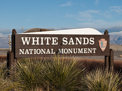 White Sands National Monument, Alamogordo, New Mexico - January, 2010