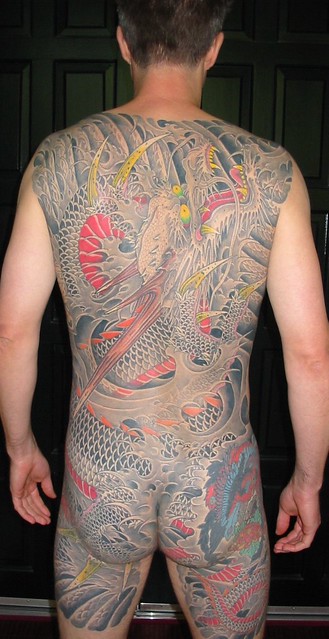 Read more on John's experience getting tattooed by Horiyoshi III here