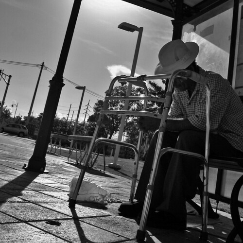 Waiting for the Bus... by Moliniano