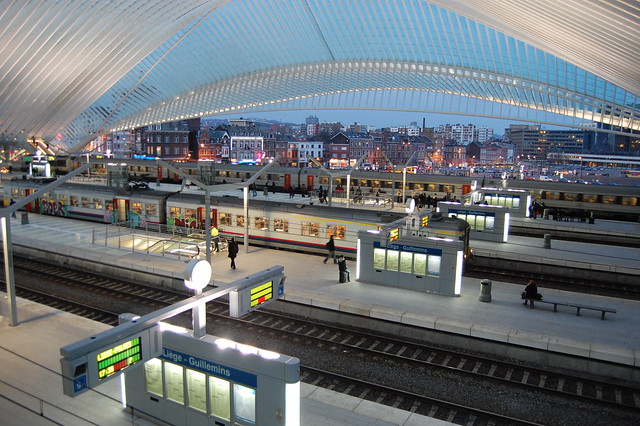Santiago Calatrava, Liège Guillemins TGV Station, 2009