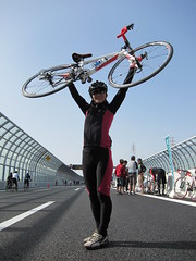 大阪サイクルイベント 「高速道路へ集え！ OSAKAゆめライド2010」