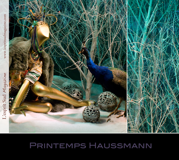 Christmas window display - Le Printemps Haussman (Paris)