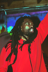 Lucky Dube Reggae Singer from South Africa at Club Katmandu Philadelphia 23 July 1997