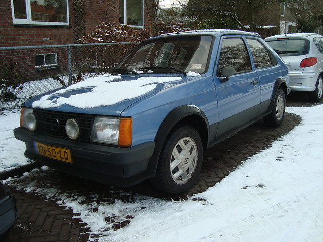 1984 Opel Kadett D 16 SR 30 January 2010 Voorburg Netherlands