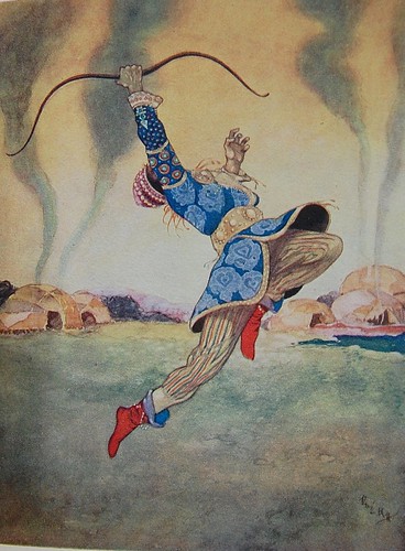Prince Igor illustration by René Bull by Crossett Library Bennington College