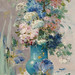 EUGÈNE HENRI CAUCHOIS (1850 - 1911) "Summer Flowers with Japanese Iris"