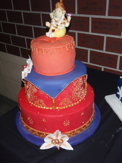 Hindu Wedding Cake Group Project in Advanced Pastries