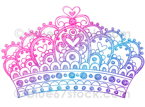 princess crown clipart vector - photo #22