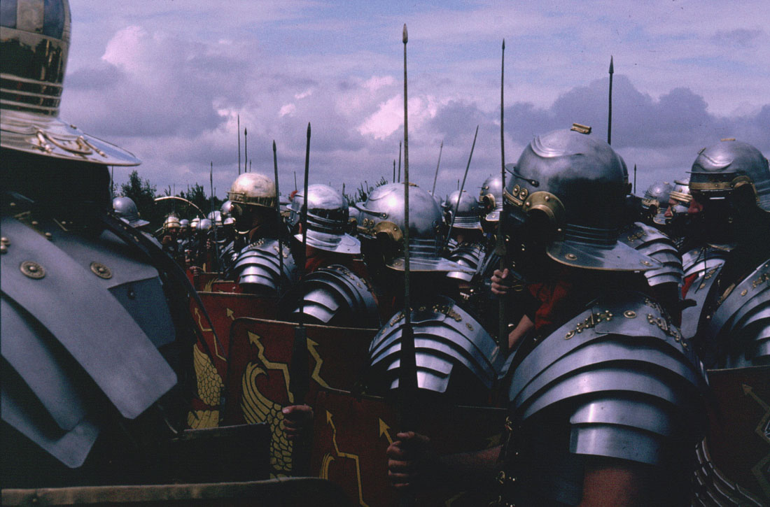 Roman legionaries