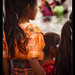 Kids watching baptising, Lake Atitlan (2)