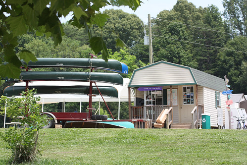 Rent bikes, canoes, kayaks, and tubes.