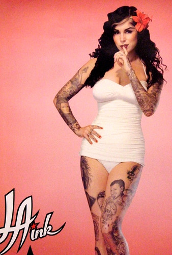 LA Ink Kat Von D Poster A2 by daring niche