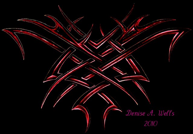 Tribal Tattoo Design by Denise A Wells This is a Tattoo design I made for