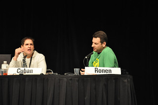 SXSW:  Avner Ronan and Mark Cuban Debate; by Steven Rosenbaum, on Flickr
