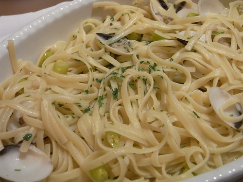 Espaguetis con Almejas