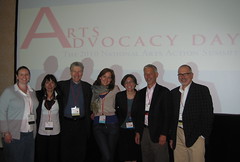 California Contingent, Arts Advocacy Day 2010