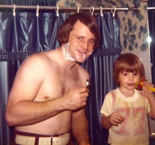 First Shave in 1974
