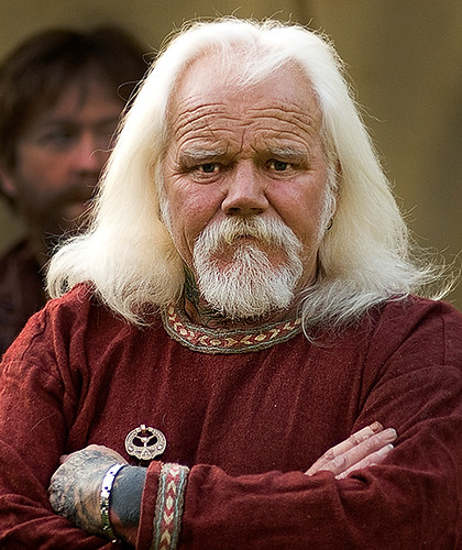 Pete Irish senior Viking warrior from Fingal Living History Society