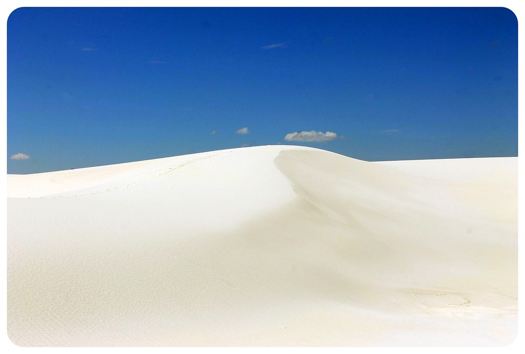 White Sands New Mexico sand dune