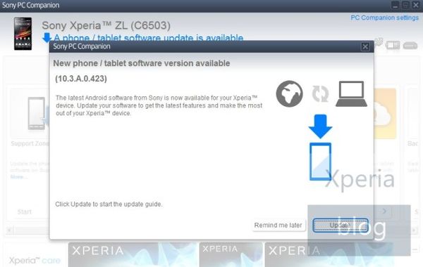 Android 4.2.2  Xperia ZL