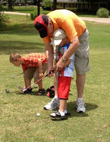 Golfing with Pops and Noah2