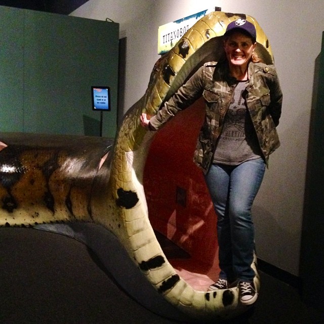 It's not everyday that you end up in the mouth of a snake. #SpookyScience #ScienceRipleys