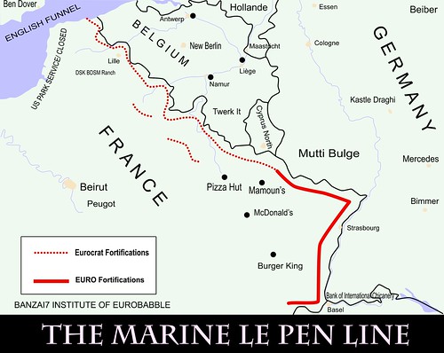 THE MARINE LE PEN LINE by WilliamBanzai7/Colonel Flick