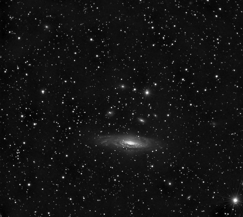 NGC 7331 Luminosity. by Mick Hyde