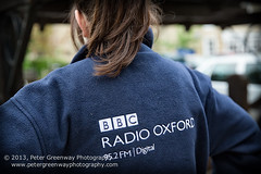 Photoshoot Of Radio Oxford During Out