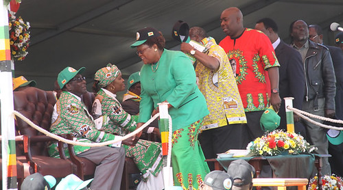 ZANU-PF campaign launch at Highfield on July 5, 2013. Zimbabwe is preparing for national elections on July 31. by Pan-African News Wire File Photos