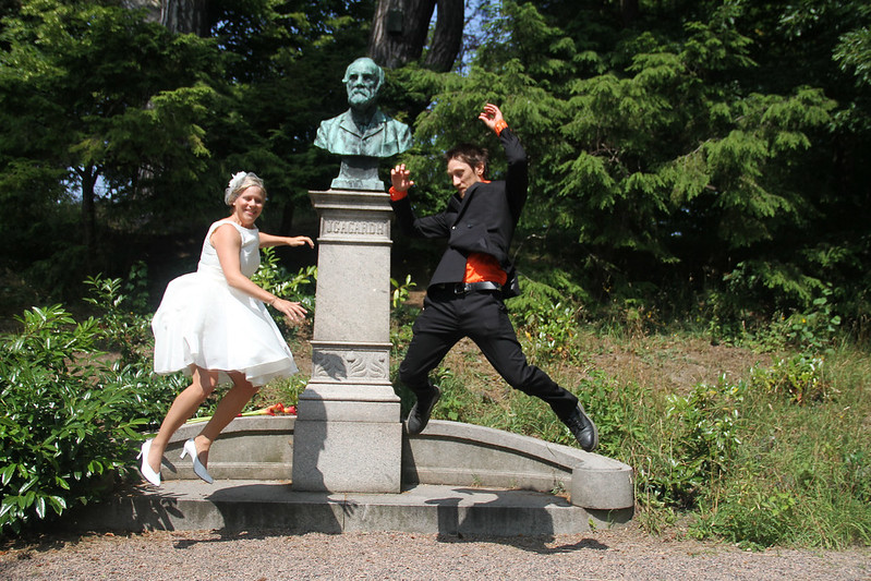 bröllop- och dopfotografering i Botaniska trädgården!