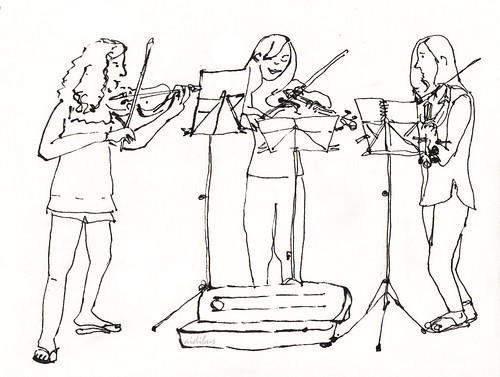 Trio de violinistas by aidibus