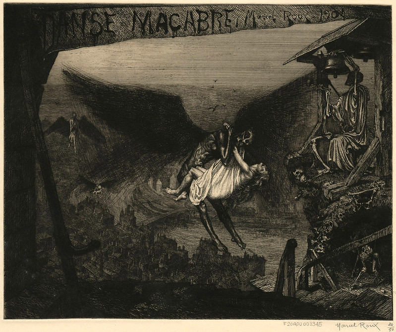 Marcel Roux - Danse macabre (frontispice) 1904