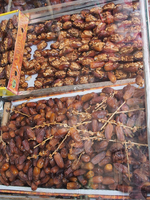 GRAND SOCCO旁邊商店販賣的椰棗產品