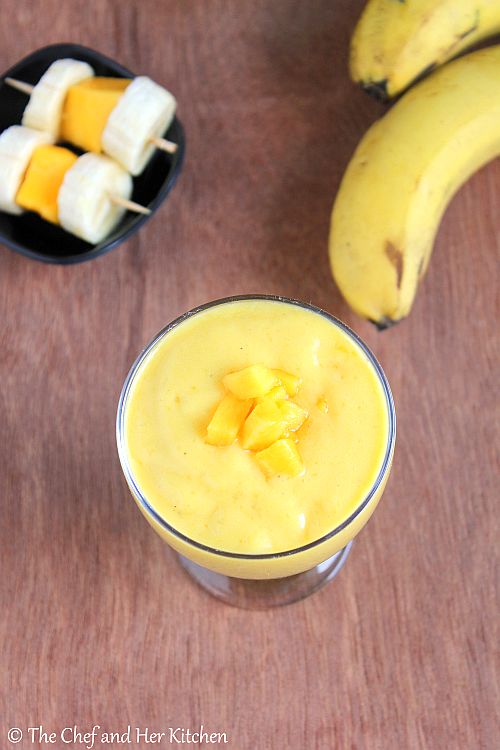 mango banana smoothie