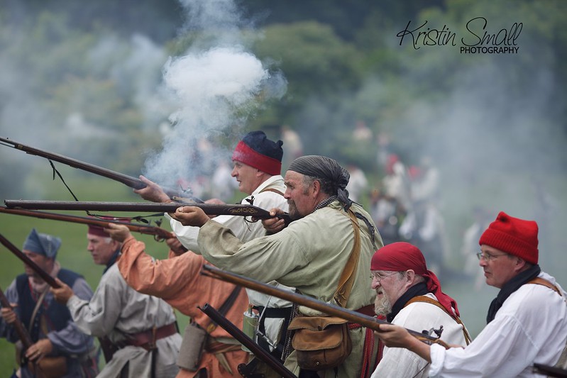 French and Indian Battle Re-enactment at Fort #4, Charlestown, NH 2013