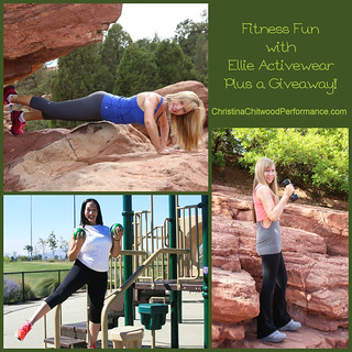 Fitness Fun with Ellie Activewear Plus a Giveaway!