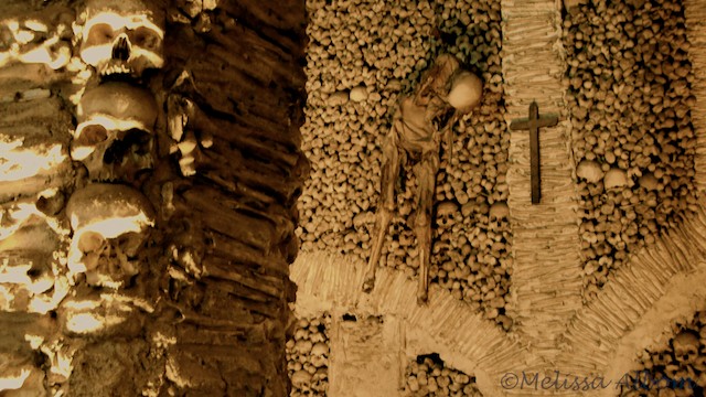 Postcard from the Chapel of Bones, Portugal