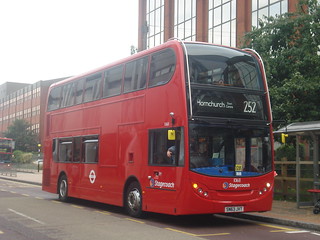 Stagecoach 10168 on Route 252, Romford