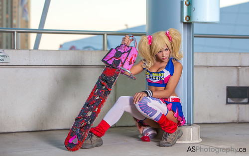 Juliet Starling from Lollipop Chainsaw by the spectacular Not so Skeletal cosplay at Fan Expo 2013 Toronto by andreas_schneider