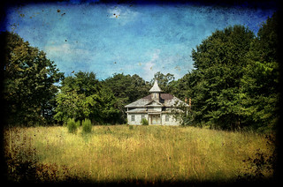 Wolf Creek School with Texture