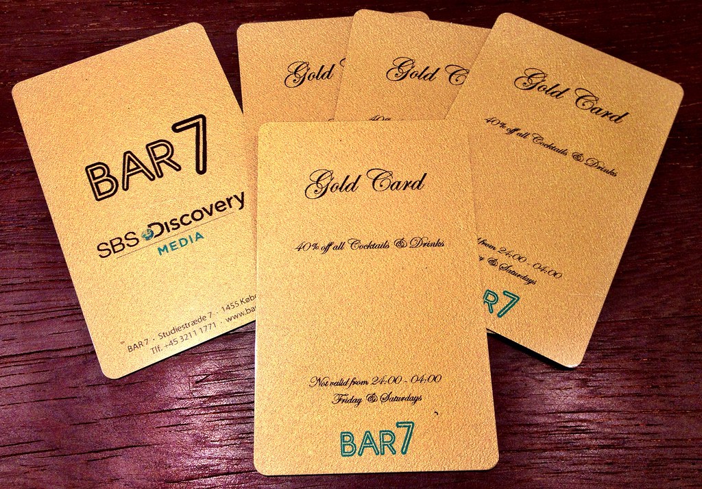 ... Bar7 Gold Cards to be won tomorrow on www.cphblonde.com